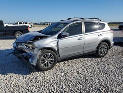 Salvage cars for sale at Taylor, TX auction: 2017 Toyota Rav4 HV LE