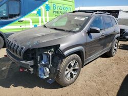 Jeep salvage cars for sale: 2014 Jeep Cherokee Trailhawk