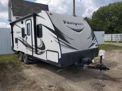 Salvage trucks for sale at Davison, MI auction: 2017 Passport Trailer