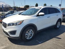 Salvage cars for sale at Wilmington, CA auction: 2017 KIA Sorento LX