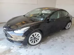 Salvage cars for sale at Houston, TX auction: 2022 Tesla Model 3