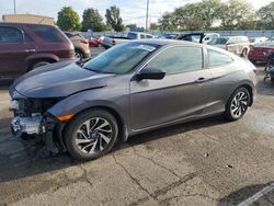 Salvage cars for sale at Moraine, OH auction: 2016 Honda Civic LX