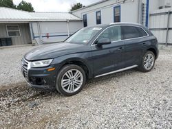 Salvage cars for sale at Prairie Grove, AR auction: 2020 Audi Q5 Prestige