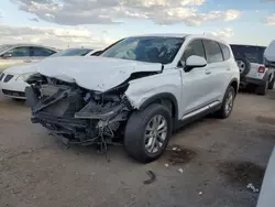 Salvage cars for sale at Tucson, AZ auction: 2019 Hyundai Santa FE SE