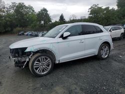 Salvage cars for sale at Baltimore, MD auction: 2019 Audi Q5 Premium Plus