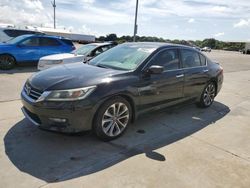 Flood-damaged cars for sale at auction: 2014 Honda Accord Sport