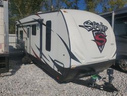 Salvage trucks for sale at Barberton, OH auction: 2016 Suji Trailer