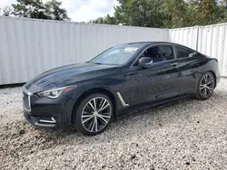 Salvage cars for sale at Baltimore, MD auction: 2017 Infiniti Q60 Base