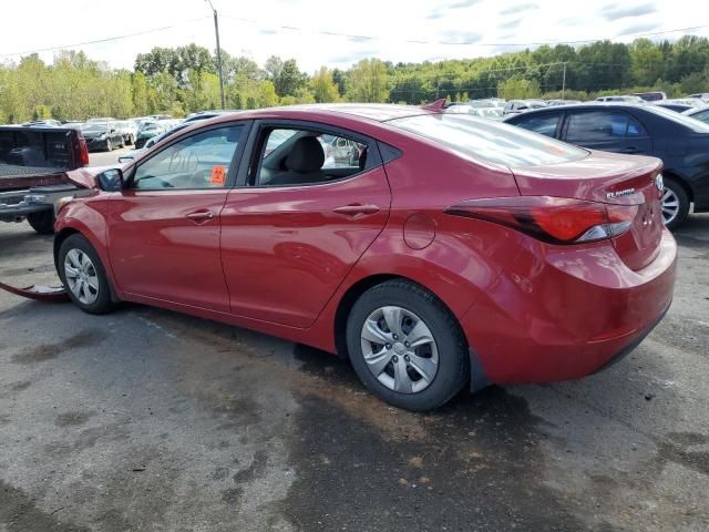 2016 Hyundai Elantra SE