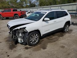 Jeep salvage cars for sale: 2017 Jeep Cherokee Limited