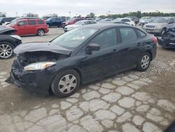 Salvage cars for sale at Indianapolis, IN auction: 2012 Ford Focus S