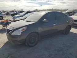 Salvage cars for sale at Indianapolis, IN auction: 2015 Nissan Versa S