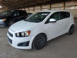 Salvage cars for sale at Phoenix, AZ auction: 2014 Chevrolet Sonic LS