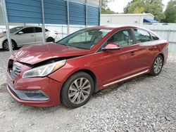 Salvage cars for sale at Augusta, GA auction: 2016 Hyundai Sonata Sport