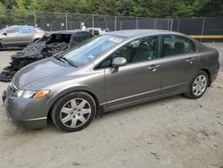 Salvage cars for sale at Waldorf, MD auction: 2008 Honda Civic LX