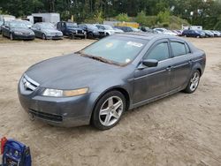 Salvage cars for sale at North Billerica, MA auction: 2004 Acura TL