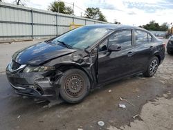 Honda salvage cars for sale: 2013 Honda Civic LX