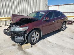 Salvage cars for sale at Haslet, TX auction: 2012 Honda Crosstour EXL