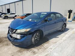 Salvage cars for sale at Tifton, GA auction: 2015 Honda Civic EX