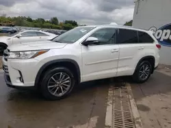 Toyota salvage cars for sale: 2017 Toyota Highlander SE