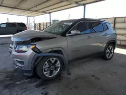 Jeep Vehiculos salvage en venta: 2020 Jeep Compass Limited