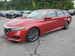 Honda salvage cars for sale: 2021 Honda Accord EXL