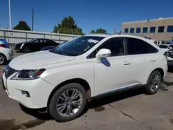 Salvage cars for sale at Littleton, CO auction: 2014 Lexus RX 450H