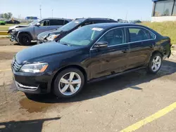 2013 Volkswagen Passat SE en venta en Woodhaven, MI