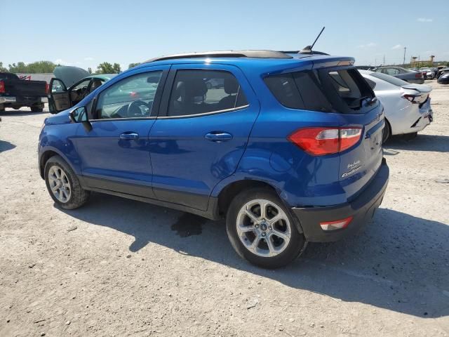 2020 Ford Ecosport SE