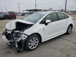 Toyota salvage cars for sale: 2022 Toyota Corolla LE