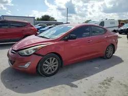 Salvage cars for sale at Tifton, GA auction: 2015 Hyundai Elantra SE