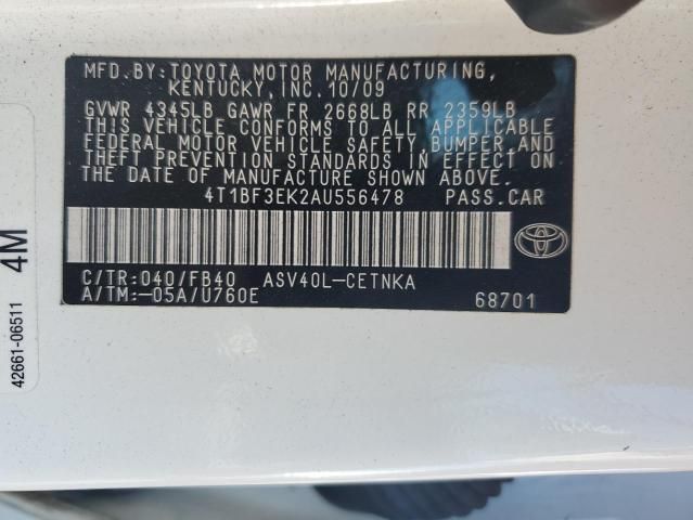 2010 Toyota Camry Base