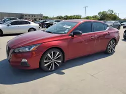 Salvage cars for sale at Wilmer, TX auction: 2020 Nissan Altima SR