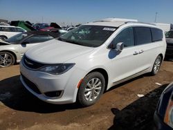 Salvage cars for sale at Brighton, CO auction: 2018 Chrysler Pacifica Touring L