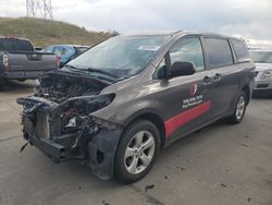 Salvage cars for sale at Littleton, CO auction: 2013 Toyota Sienna