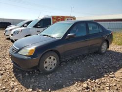 Honda salvage cars for sale: 2003 Honda Civic LX