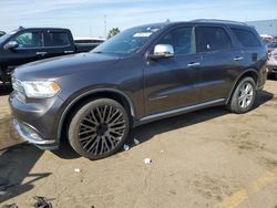 2015 Dodge Durango Citadel en venta en Woodhaven, MI