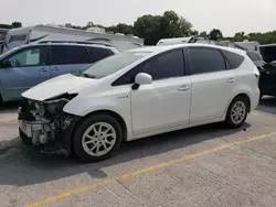 Salvage cars for sale at Sikeston, MO auction: 2012 Toyota Prius V