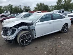 Salvage cars for sale at Baltimore, MD auction: 2022 Honda Accord Hybrid Sport