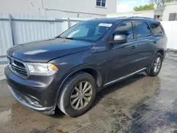 Copart select cars for sale at auction: 2018 Dodge Durango SXT