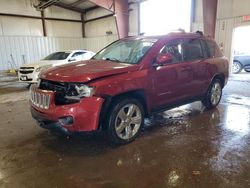 Salvage cars for sale at Lansing, MI auction: 2015 Jeep Compass Latitude