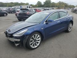 Salvage cars for sale at Glassboro, NJ auction: 2020 Tesla Model 3