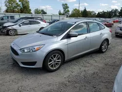 Salvage cars for sale at Lansing, MI auction: 2018 Ford Focus SE