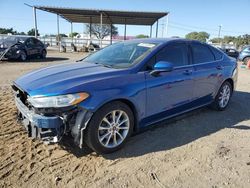 Salvage cars for sale at San Diego, CA auction: 2017 Ford Fusion SE