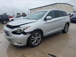 Salvage cars for sale at Haslet, TX auction: 2014 Infiniti QX60