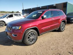 Vehiculos salvage en venta de Copart Colorado Springs, CO: 2017 Jeep Grand Cherokee Limited