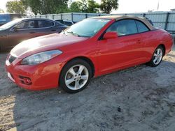 Toyota salvage cars for sale: 2007 Toyota Camry Solara SE