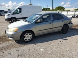 Toyota Vehiculos salvage en venta: 2003 Toyota Corolla CE