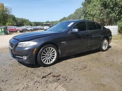 Salvage cars for sale at North Billerica, MA auction: 2012 BMW 535 XI