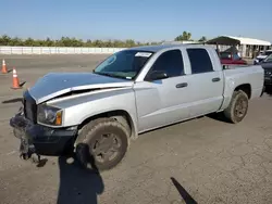 Salvage cars for sale at Fresno, CA auction: 2007 Dodge Dakota Quad SLT